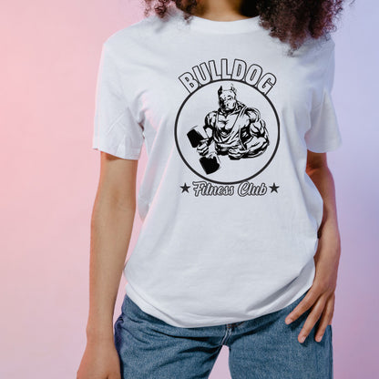 Bulldog Fitness Club Unisex T-Shirt | Essential Gym Wear