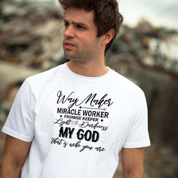 Way Maker Miracle Worker T-Shirt | Christian Equestrian Apparel