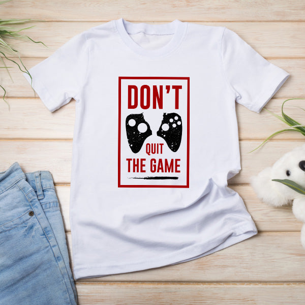 "Don't Quit The Game" Unisex T-Shirt | Premium Equestrian Apparel