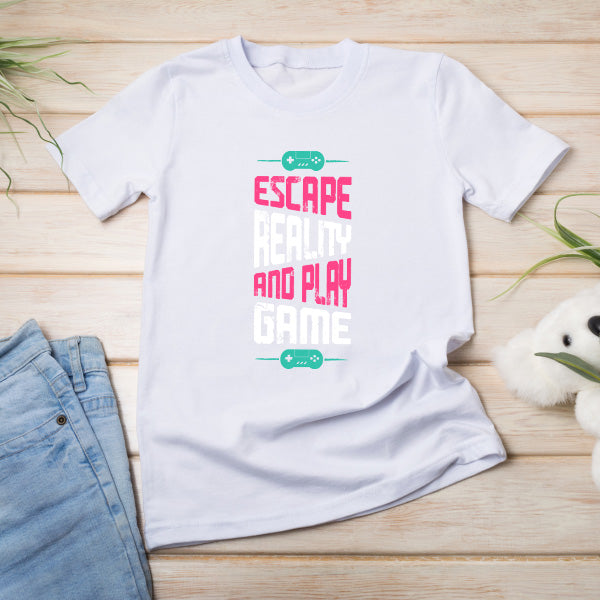 Escape Reality T-Shirt | Premium Unisex Gaming Apparel