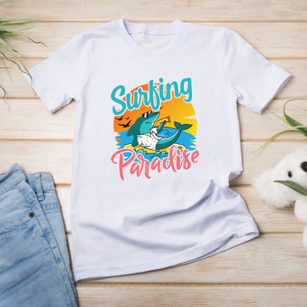 Unisex Surfing Paradise T-Shirt | Summer Series Collection