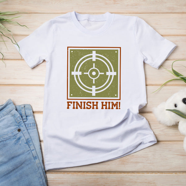 Finish Him Unisex T-Shirt | Premium Equestrian Apparel