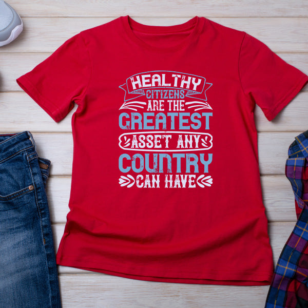 "Healthy Citizens" Unisex T-Shirt | Political Statements Collection