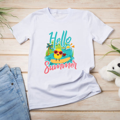 Hello Summer V3 Unisex T-Shirt | Equestrian Summer Series