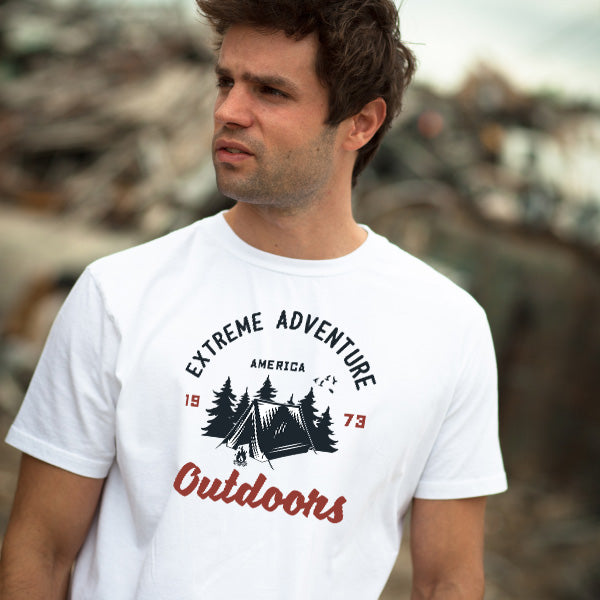 Extreme Adventure Unisex T-Shirt | Ideal for Camping Fans