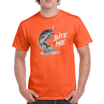 "Bite Me" Unisex T-Shirt | Ideal for Fishing Fans