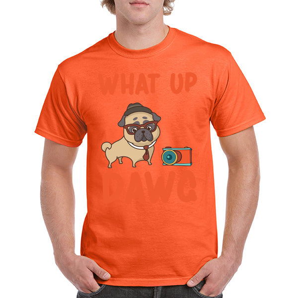 "What Up Dawg" Unisex T-Shirt | Ideal for Dog Lovers