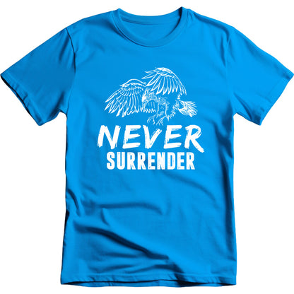 Never Surrender Unisex T-Shirt | Motivational Equestrian Wear