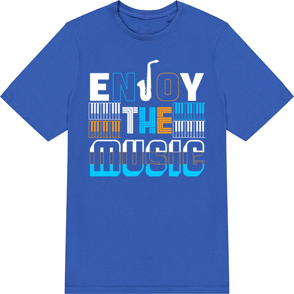 Enjoy The Music V1 Unisex T-Shirt | Ideal for Music Lovers