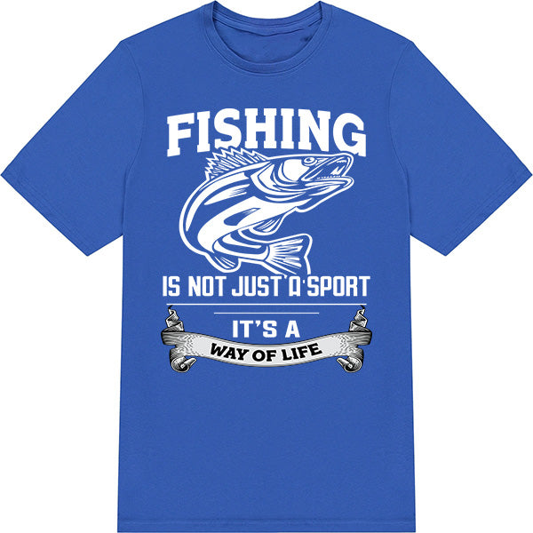 Fishing Is Life Unisex T-Shirt | Ideal for Fishing Lovers