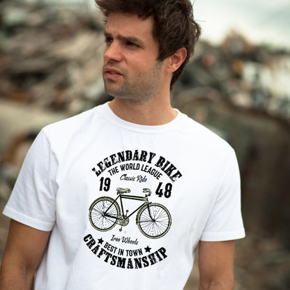 Legendary Bike Unisex T-Shirt | Ideal for Cycling Adventures