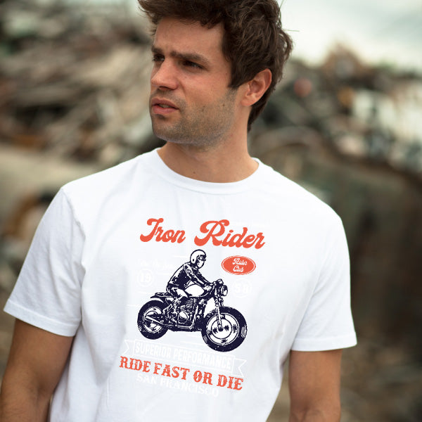 Iron Riders Unisex T-Shirt | Ride Fast or Die | Equestrian Gear