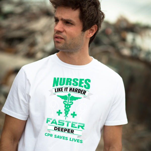 Nurse Like It Harder T-Shirt - Celebrate Nurse Pride