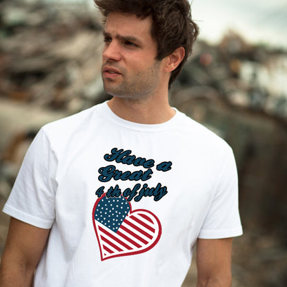 Have A Great 4th Of July Unisex T-Shirt | Equestrian Style