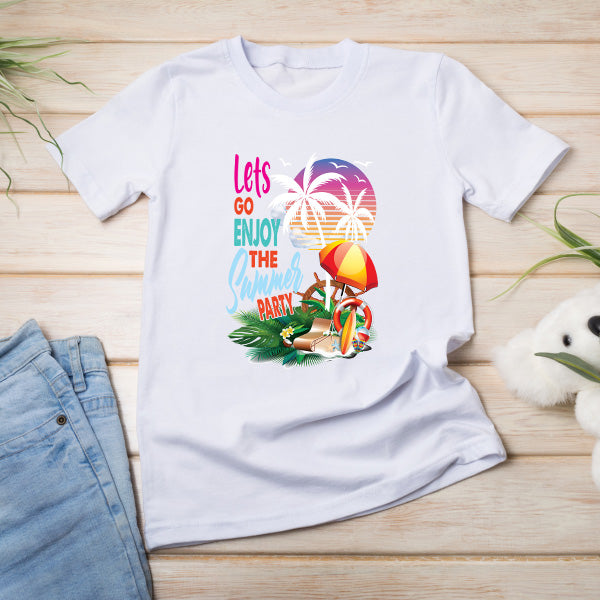 Let's Go Enjoy The Summer Party T-Shirt | Unisex | Summer Series