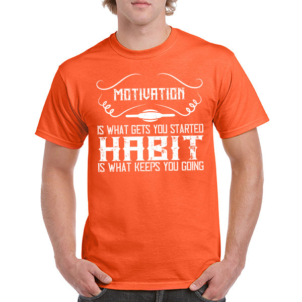 Motivation Habit Unisex T-Shirt | Ideal for Fitness Fans