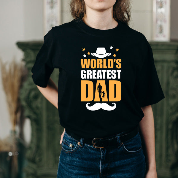 World's Greatest Dad T-Shirt | Unisex | Dad's Favorites