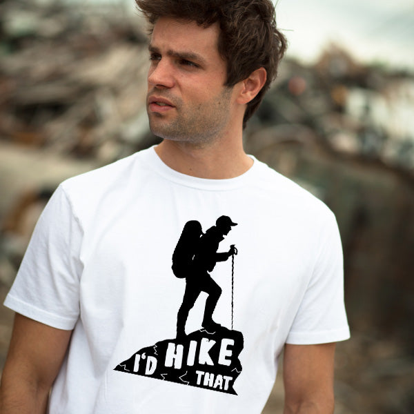 "I'd Hike That" Unisex T-Shirt | Ideal for Camping & Outdoors