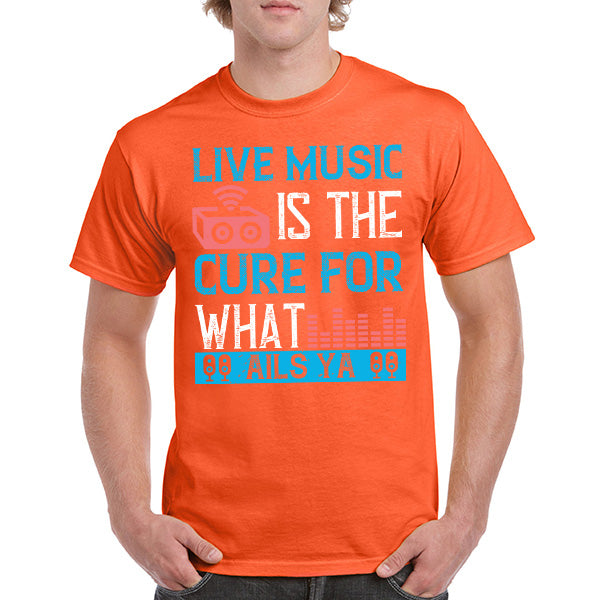 Live Music Unisex T-Shirt | Perfect for Music Lovers