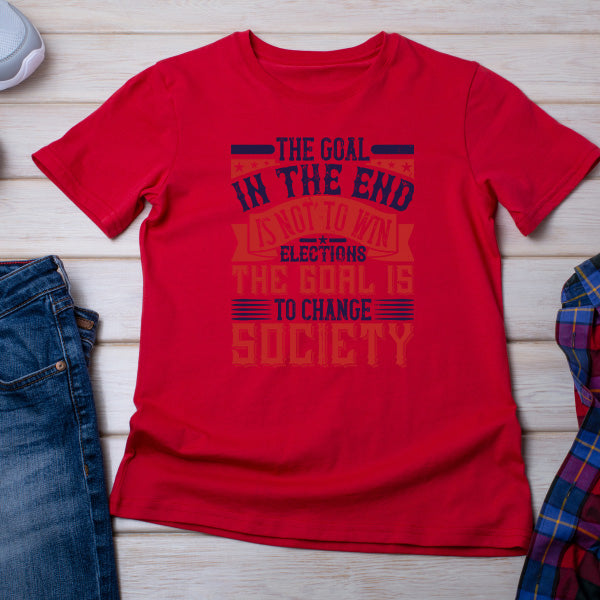 Change Society T-Shirt | Unisex Political Statement Tee