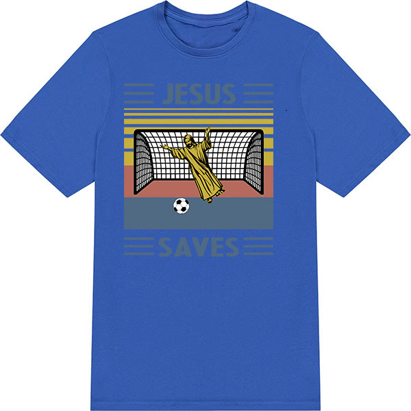 "Jesus Saves" Unisex T-Shirt | Christian Equestrian Apparel