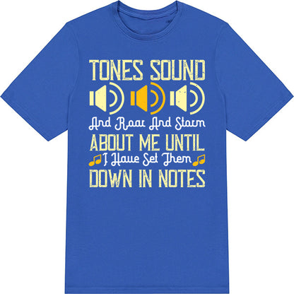 Tones Sound Unisex T-Shirt | Ideal for Music Lovers