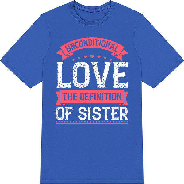 Sister Unisex T-Shirt - Perfect Gift for Equestrian Sisters