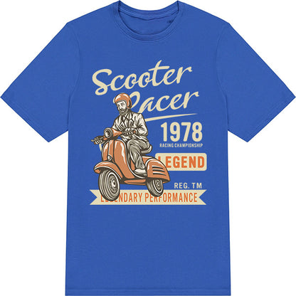 Unisex Scooter Racer T-Shirt | Ideal for Motorbike Fans