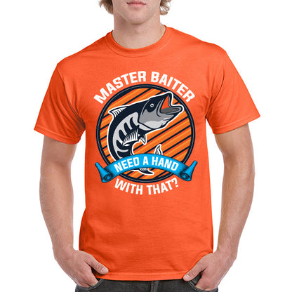 Master Baiter Unisex T-Shirt - Ideal for Fishing Fans