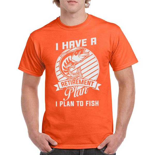 Retirement Plan Fishing T-Shirt | Unisex | Perfect Gift