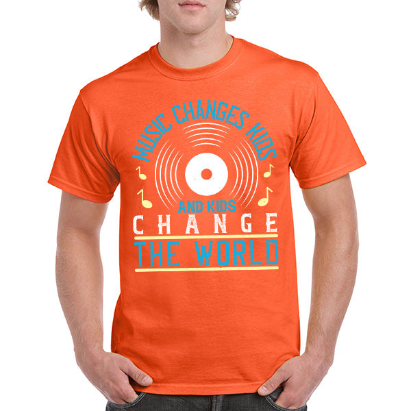 "Music Changes Kids" Unisex T-Shirt | Ideal for Music Lovers