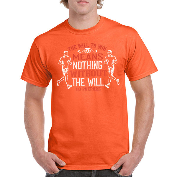 Will To Win T-Shirt | Unisex Runner's Edition | Equestrian Shop