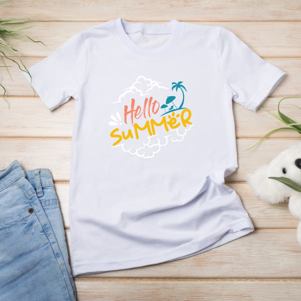 Hello Summer V4 Unisex T-Shirt | Summer Series Collection