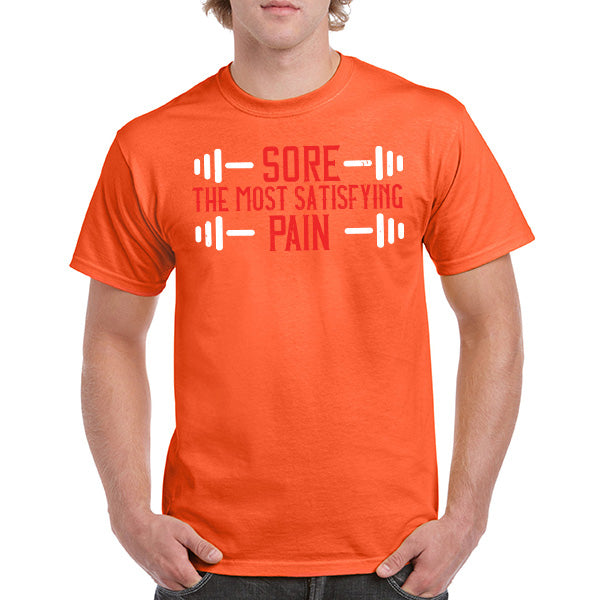 Ultimate Comfort Unisex Fitness T-Shirt - "Sore. The Most Satisfying Pain"