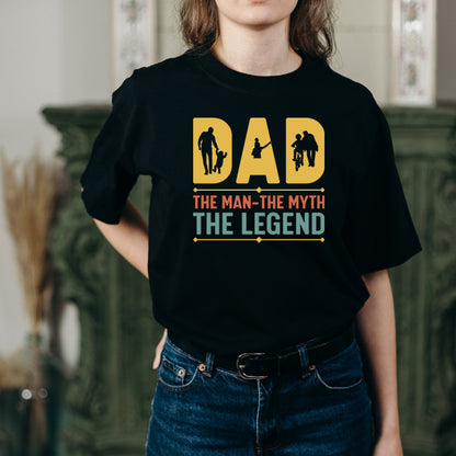 Shop Dad: The Man, The Myth, The Legend T-Shirt | Unisex