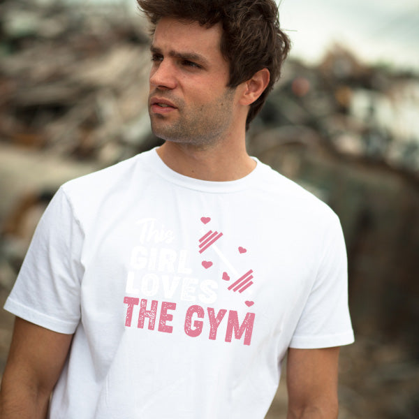 "This Girl Loves The Gym" Unisex T-Shirt | Premium Fitness Tee