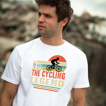 Dad: The Cycling Legend T-Shirt | Bicycle Adventures Collection