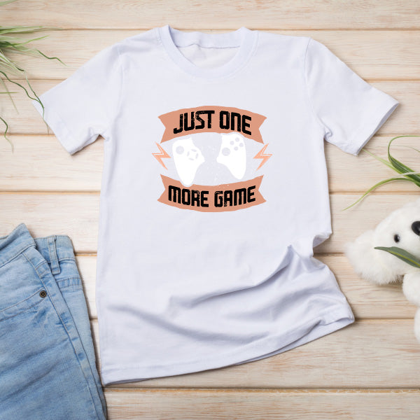 "Just One More Game" Unisex T-Shirt | Premium Gaming Tee