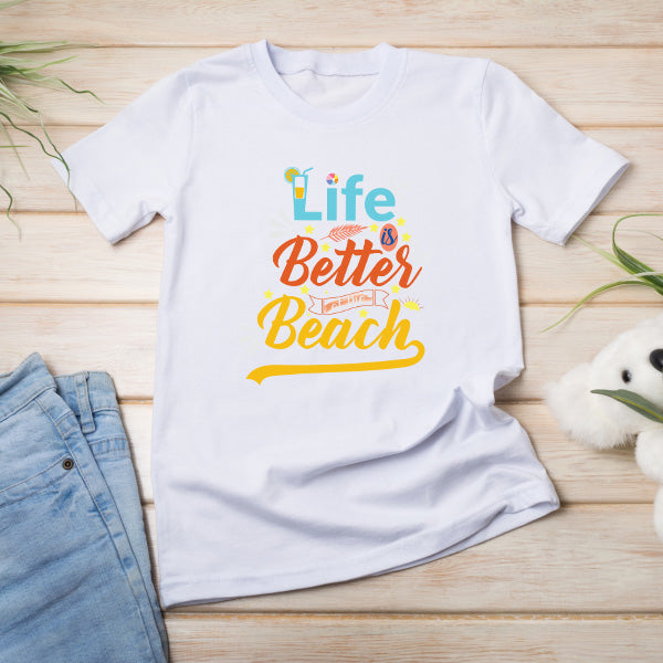 "Life Is Better At The Beach" Unisex T-Shirt | Summer Series