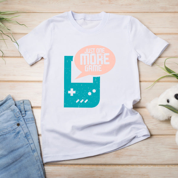 Just One More Game V2 T-Shirt | Premium Unisex Gaming Tee