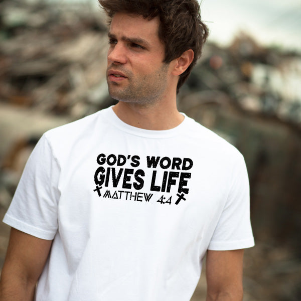 God's Word Gives Life T-Shirt | Unisex Christian Apparel