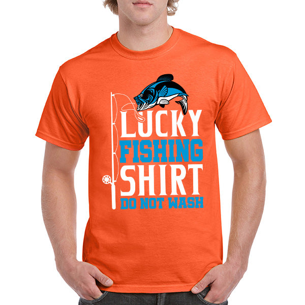 Unisex Lucky Fishing Shirt - Perfect for Fishing Enthusiasts