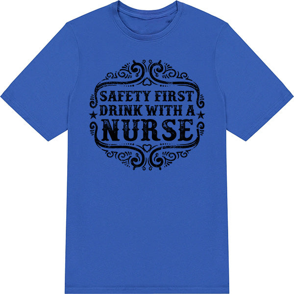 Safety First Nurse T-Shirt | Unisex Equestrian Apparel