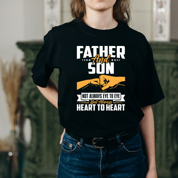 Father & Son Heartfelt Connection T-Shirt | Dad's Favorites