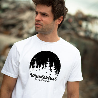 Wanderlust "Show Me The Way" Unisex T-Shirt | Camping Ready