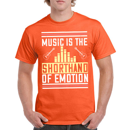 "Music Is The Shorthand Of Emotion" Unisex T-Shirt | Equestrian