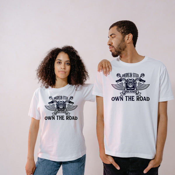 American Steel Unisex T-Shirt | Ideal for Motorcycle Fans