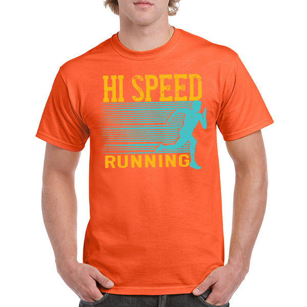 High-Speed Running Unisex T-Shirt | Equestrian Runner's Edition