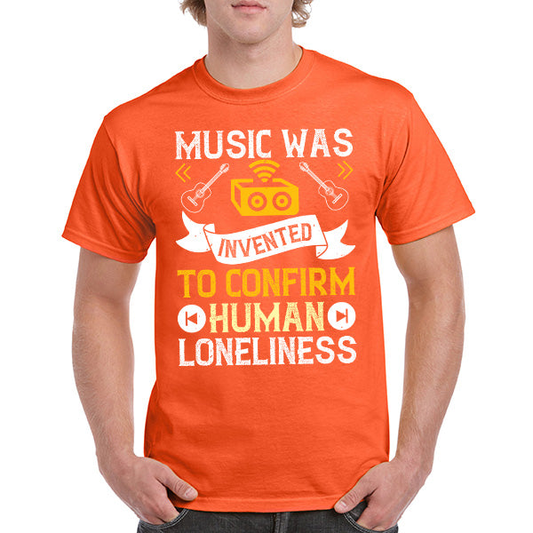 Unisex Music T-Shirt - Celebrate Human Loneliness | Shop Now