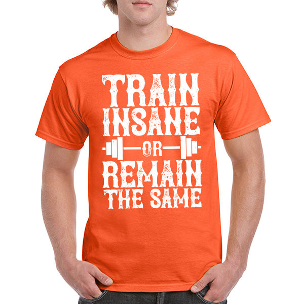 Train Insane T-Shirt | Unisex Fitness Tee for Equestrians